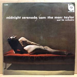 SAM TAYLOR MIDNIGHT SERENADE LP SL-5041 エロジャケ ヌード セクシー フェロモン