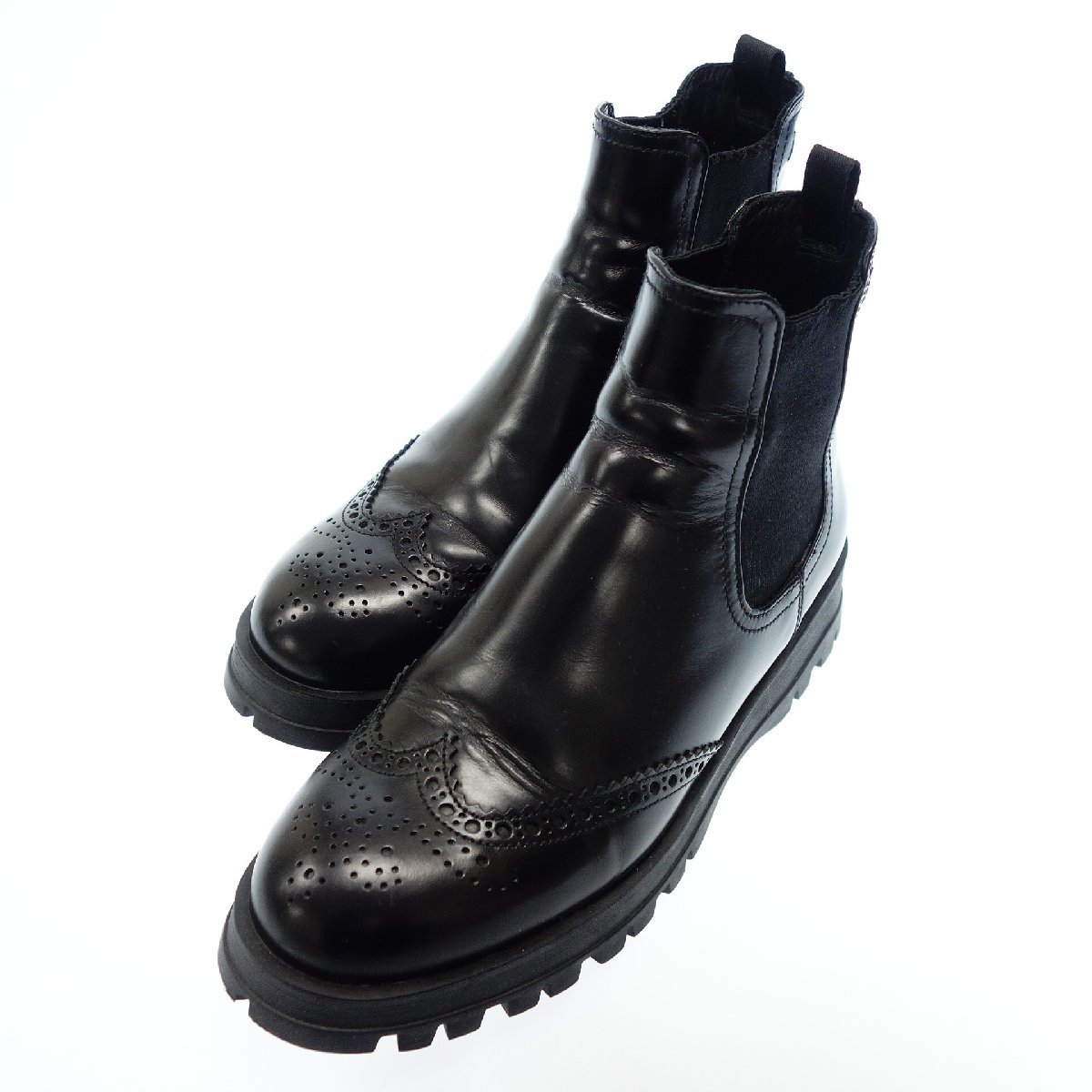 ヤフオク! -「prada サイドゴアブーツ」(ふ) (ブランド別)の落札相場