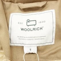 新品同様◆ウールリッチ ダウンコート ロロピアーナ製 レディース キャメル S WOOL RICH【AFA12】_画像6