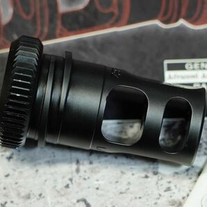 【実物】AAC BLACKOUT 51T AR-15 MUZZLE BRAKE 5.56 1/2X28 マズルブレーキ「SYSTEMA PTW INFINITY MWS VFC GHK WA M4 トレポン」の画像5