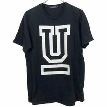 UNDERCOVER アンダーカバー　メンズ　ブラック　プリント　半袖　Tシャツ　トップス　M表記_画像1