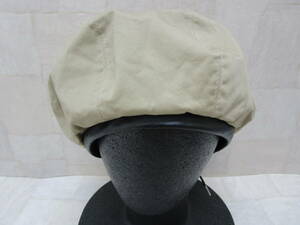 Y.23.D.14　SY　☆　レディース　ビーニー帽　MOUSSY(マウジー)　フリーサイズ　56.5㎝　ベージュ　USED　☆