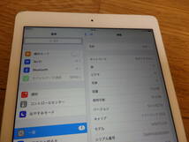 4◆iPad Air2 A1567 16GB Wi-Fi + Cellularモデル シルバー アイパッド USED◆送料込◆_画像10