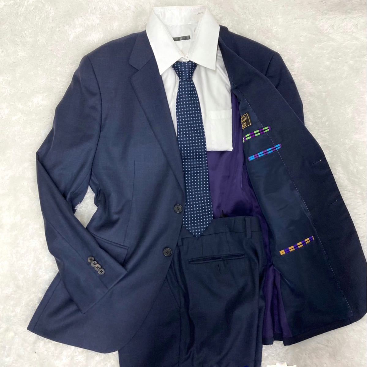 最終値下げ 【超上質】Paul ユニオンジャック Smith Loro Paul スーツ