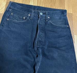 80's VINTAGE Levi's リーバイス 501 赤耳モデル デニムパンツ 後染 黒 刻印524 ヴィンテージ オリジナル 古着 ⑱