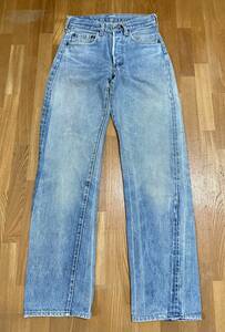 80's VINTAGE Levi's Levi's 501 red ear model stamp 524 Vintage original old clothes 81 year made ⑳