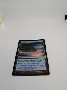 MTG 【EN】【Foil】《鮮烈な小川/Vivid Creek》[LRW] 土地U