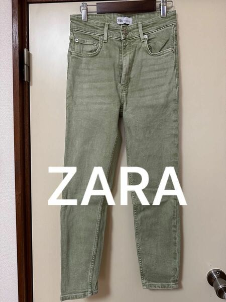 ZARA デニムパンツ スキニー　デニム　パンツ　長ズボン