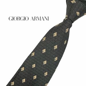 GIORGIO ARMANI ネクタイ パターン柄 ジョルジオアルマーニ USED 中古 m037