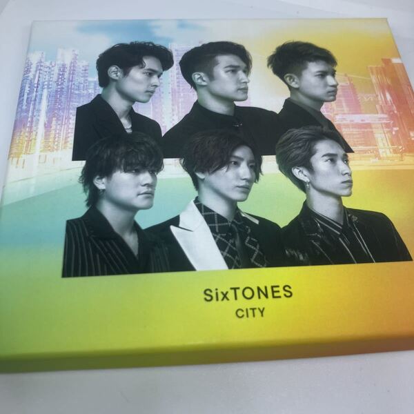 SixTones City初回限定盤A CD+ Blu-ray アルバム