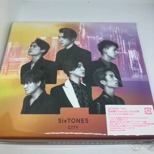 SixTONES CITY 初回限定盤B CD+DVD アルバム　ストーンズ