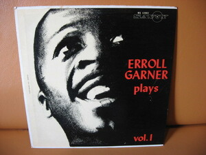 【USA盤RVG刻印有】ERROLL GARNER plays Vol.1 SAVOY MG 12002