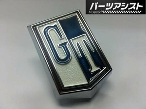 ハコスカ フロントフェンダー エンブレム 青 ２ドア GT GC10 KGC10 KPGC10 S20 L型 フェンダー エンブレム GT