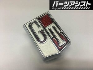 ハコスカ フロントフェンダー エンブレム 赤 4ドア GT GC10 KGC10 KPGC10 PGC10 S20 L型 フェンダー エンブレム GT