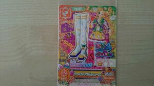 アイカツ 2015 6弾 レア ファインドラムシューズ ひなき