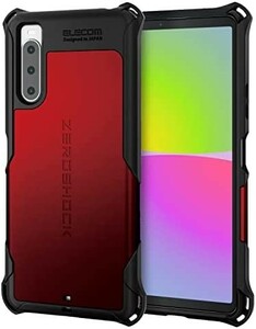 エレコム Xperia 10 IV (SO-52C SOG07 A202SO) ケース カバー ZEROSHOCK ハイブリッド