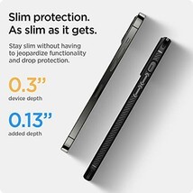 Spigen iPhone13 Pro 用 ケース サラサラ TPU ソフトケース 滑る止め 耐衝撃 米軍MIL規格取得 厚さ2._画像4