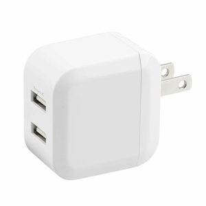 AC-USB адаптер AC-USB зарядное устройство 2 порт 2.4Ah Smart IC белый зеленый house /GH-ACU2H-WH/2476/ бесплатная доставка 