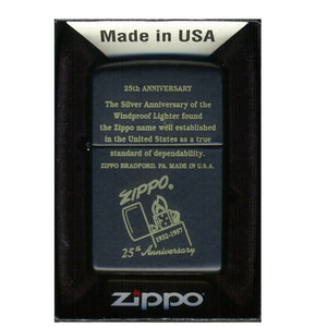 ジッポー オイルライター Zippo 25th Z218-104600/送料無料