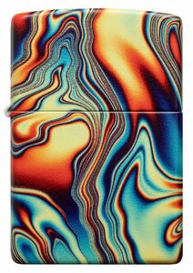 ジッポー オイルライター アメリカ加工 Colorful Swirl Design 48612/送料無料