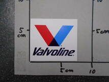 未使用　Valvoline　バルボリン　ステッカー　1枚　クリックポスト_画像2