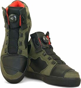 アビレックス　AVIREX　AV2278　DICTATOR　25cm　OLIVE　NUBUCK／BLACK　ディクティター　バイカー　ライディングシューズ