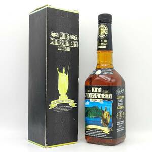 【全国送料無料】KING KAMEHAMEHA 6years old CUSTOM-MADE MASH KENTUCKY STRAIGHT BOURBON WHISKEY　43度　750ml【キングカメハメハ 6年】