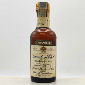 【全国送料無料】特級 Canadian Club 6years old Blended Canadian Whisky 1966-1972　43度　47ml【カナディアンクラブ 6年】