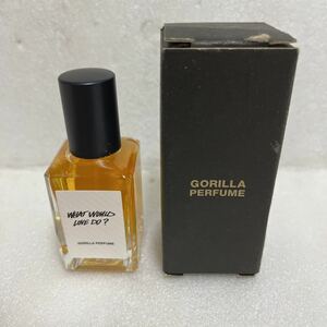 未使用保管品 LUSH ワット ウドゥ ラブ ドゥ？ WHAT WOULD LOVE DO？ 30ml GORILLA PERFUME 香水