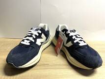 未使用 25.5cm D ニューバランス M5740VLB ネイビー new balance_画像6