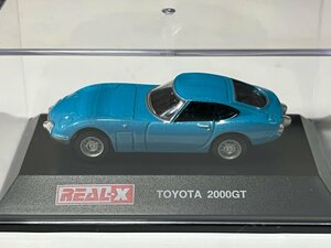 　REAL-X　TOYOTA CAR　TOYOTA　2000GT　Metallic Blue