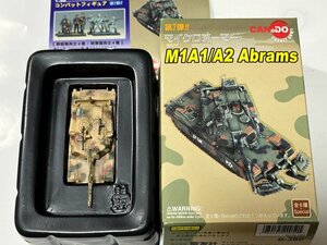 　童友社 1/144 塗装済み マイクロアーマー M1A1/A2 Abrams 第３機甲部隊