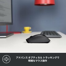 送料無料★ロジクール 静音マウス プラス ワイヤレスマウス 無線 静音 3ボタン マウス M331(レッド)_画像4