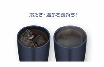 送料無料★サーモス 真空断熱タンブラー 420ml ダークネイビー JDM-421 DNVY_画像4