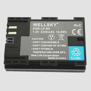 送料無料★NLC LP-E6 LP-E6N LP-E6NH 互換バッテリー 残量表示可能