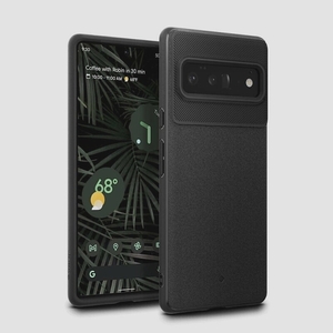 送料無料★Caseology Pixel6 Pro ケース TPUカバー サンドストーン 指紋防止 ヴォールト(マットブラック)