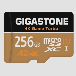 送料無料★Gigastone マイクロsdカード 256GB 4K Game Turbo Switch SDカード アダプタ付