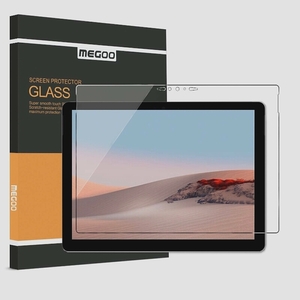 送料無料★MEGOO Surface Go 3/Go 2用保護フィルム 高硬度9H 強化ガラス保護フィルム