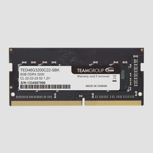  free shipping *Team Note PC for memory SO-DIMM DDR4 3200MHz PC4-25600 8G