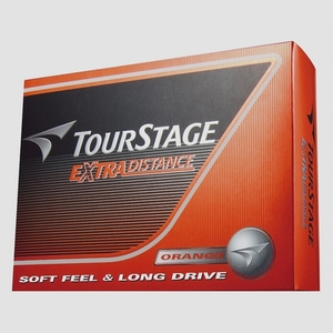 送料無料★BRIDGESTONE ゴルフボール TOURSTAGE エクストラディスタンス1ダース(12個入り)オレンジTEOX