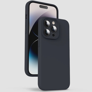 送料無料★Supdeal iPhone 14 Pro 液体シリコンケース対応 カメラレンズ保護 (ブラック)
