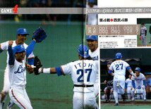 週刊ベースボール増刊号「第41回日本シリーズ決算号」1990年★ライオンズ咆哮/西武日本一！三たび巨人を返り討ち/MVP：デストラーデ★_画像4