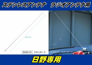 レンジャープロ用　ステンレスアンテナ　ラジオアンテナ用　スタンダード