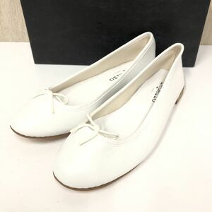  с коробкой *[repetto] Repetto * Flat туфли-лодочки балетки BALLERINA/CENDRILLON размер 38.5 04