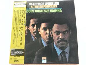 新品同様！紙ジャケット・国内盤帯付 (Remastered) / Clarence Wheeler & The Enforcers / Doin' What We Wanna /Cissy Houston, Judy Clay
