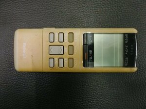 中古 National Panasonic ナショナル パナソニック 空調機器 エアコン エアーコンディショナー リモコン 型番: A75C307 管理No.35278