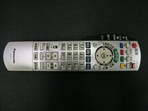 中古 Panasonic パナソニック TV BS CATV VOD テレビ デジタルテレビ ビデオデッキ リモコン EUR7663Z20 管理No.35372_画像1