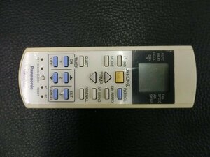 中古 Panasonic パナソニック エアコン エアーコンディショナー AIR CONDITIONER INVERTER リモコン A75C3006 管理No.35382