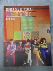 Shinee★Shinee WORLD 1st CONCERT BROCHURE 2011年★写真集 フォトブック PHOTO BOOK 韓国版 ジョンヒョン テミン オンユ ミンホ キー
