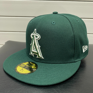 USA正規品 【7.1/8】 限定カラー NEWERA ニューエラ LA ANGELS ロサンゼルス エンゼルス 59FIFTY エバーグリーン 大谷翔平 MLB (14-9)